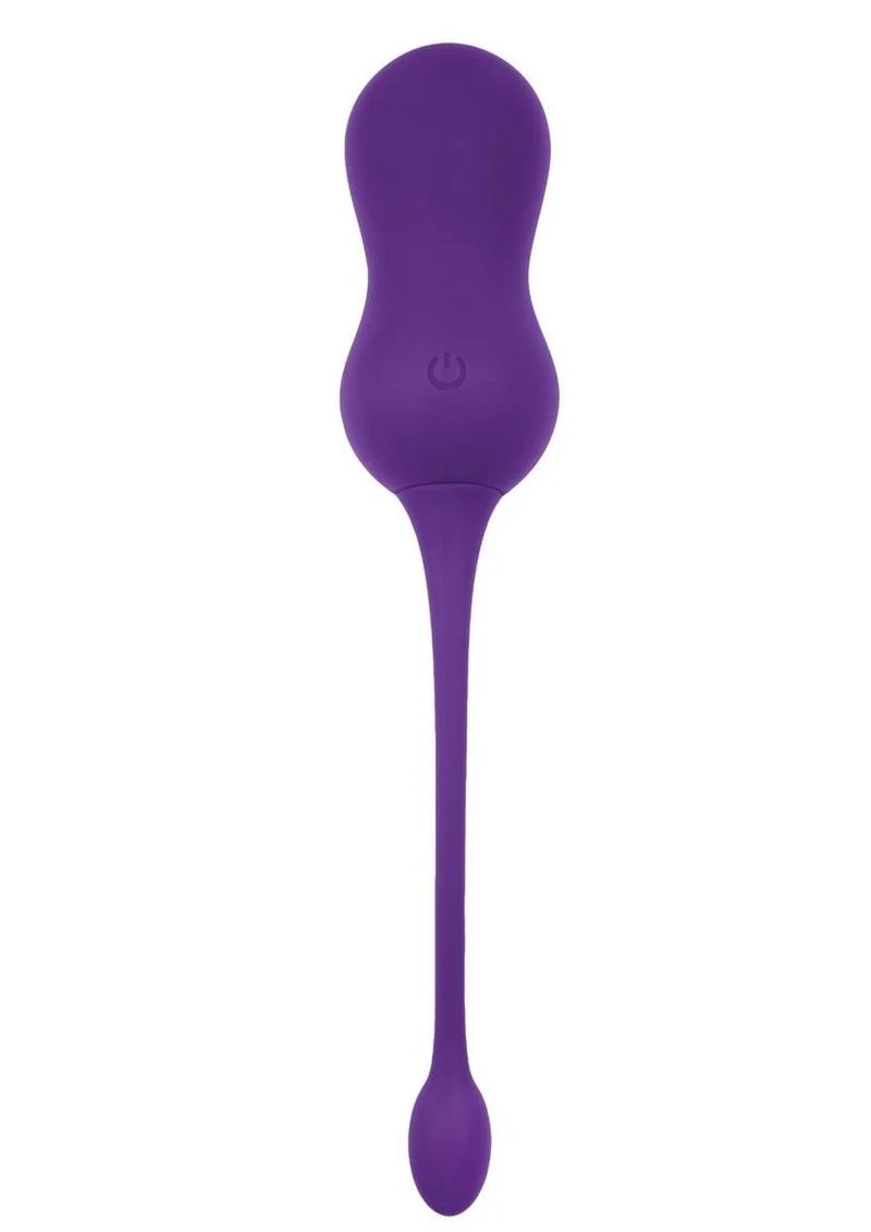 Playboy Double Time Rechargeable Silicone Vibrating Kegel Balls with Remote Control