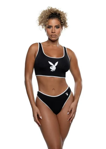 Playboy Lingerie Sporty Bunny 2pc Lounge Set