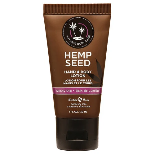 Pocket Size Hemp Seed Hand and Body Lotion by Earthly Body