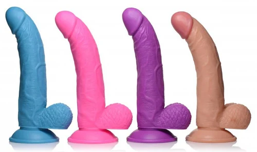 Pop Peckers 7.5 Inch Colorful Dildos by XR Brands