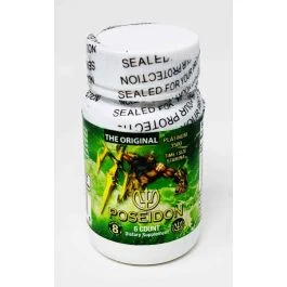 Poseidon Platinum 6 Pills Bottle Green 3500mg Male Supplement