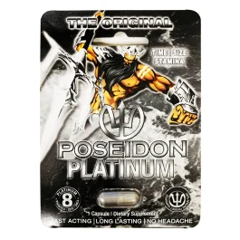 Poseidon Platinum 8 Sexual Dietary Supplement Pill