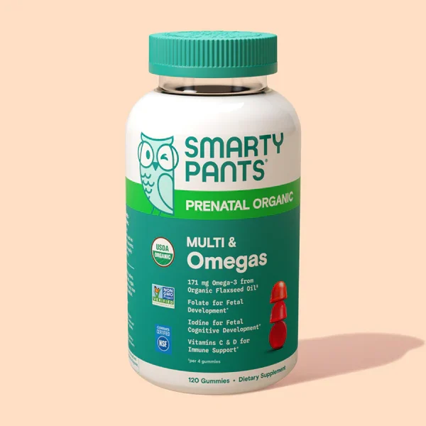 Prenatal Organic Multi & Omegas by Smarty Pants