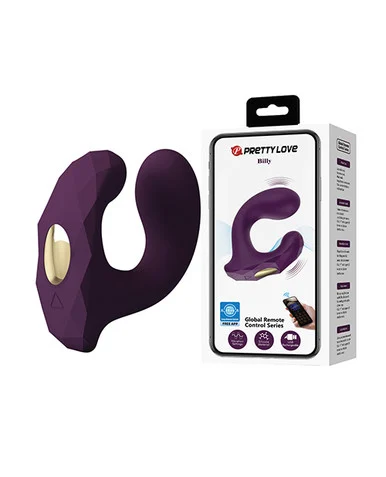 Pretty Love Billy Vibrating App-Controlled Dual Stimulator