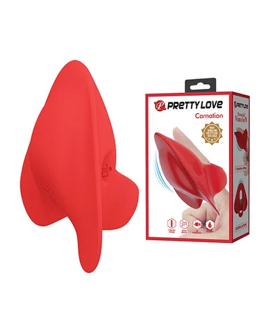 Pretty Love Carnation Manta Ray Finger Vibe