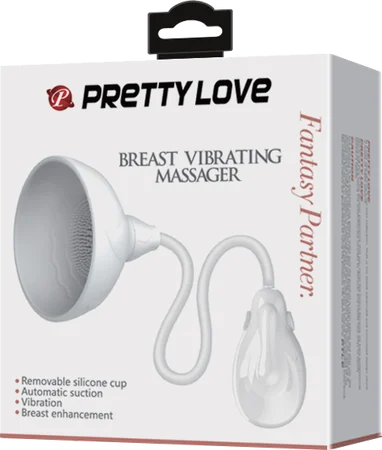 PRETTY LOVE FANTASY VIBRATING BREAST PUMP