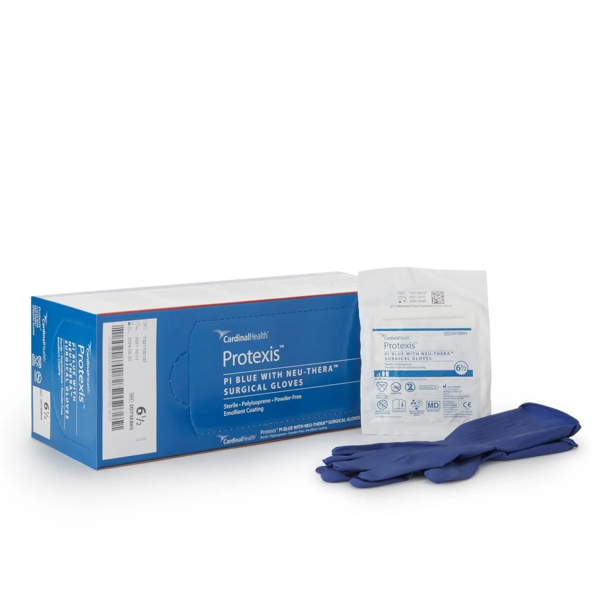 Protexis Blue With Neu Thera Polyisoprene Surgical Gloves