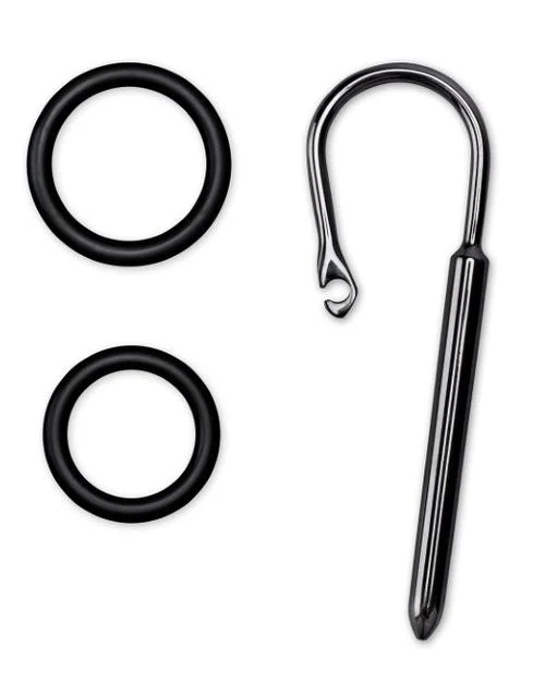 Prowler RED Stainless Steel Urethral Plug and Ring