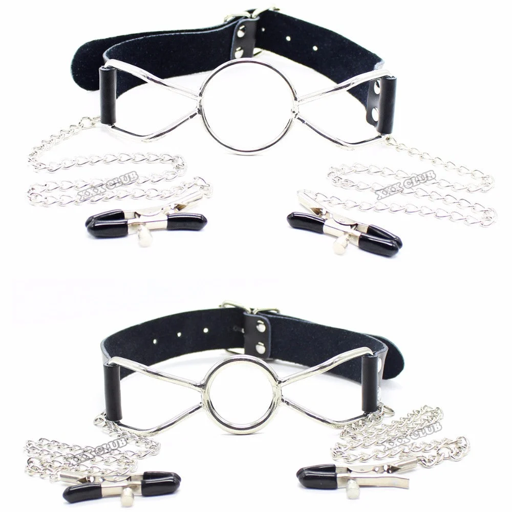 PU or Leather Gag Restraint