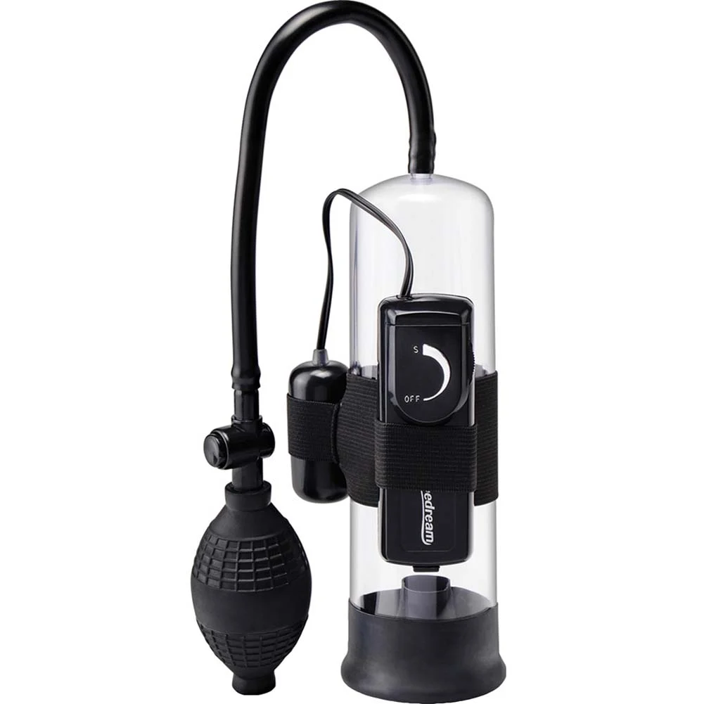 Pump Worx Beginners Vibrating Pump, 7.5" by 2", Clear/Black
