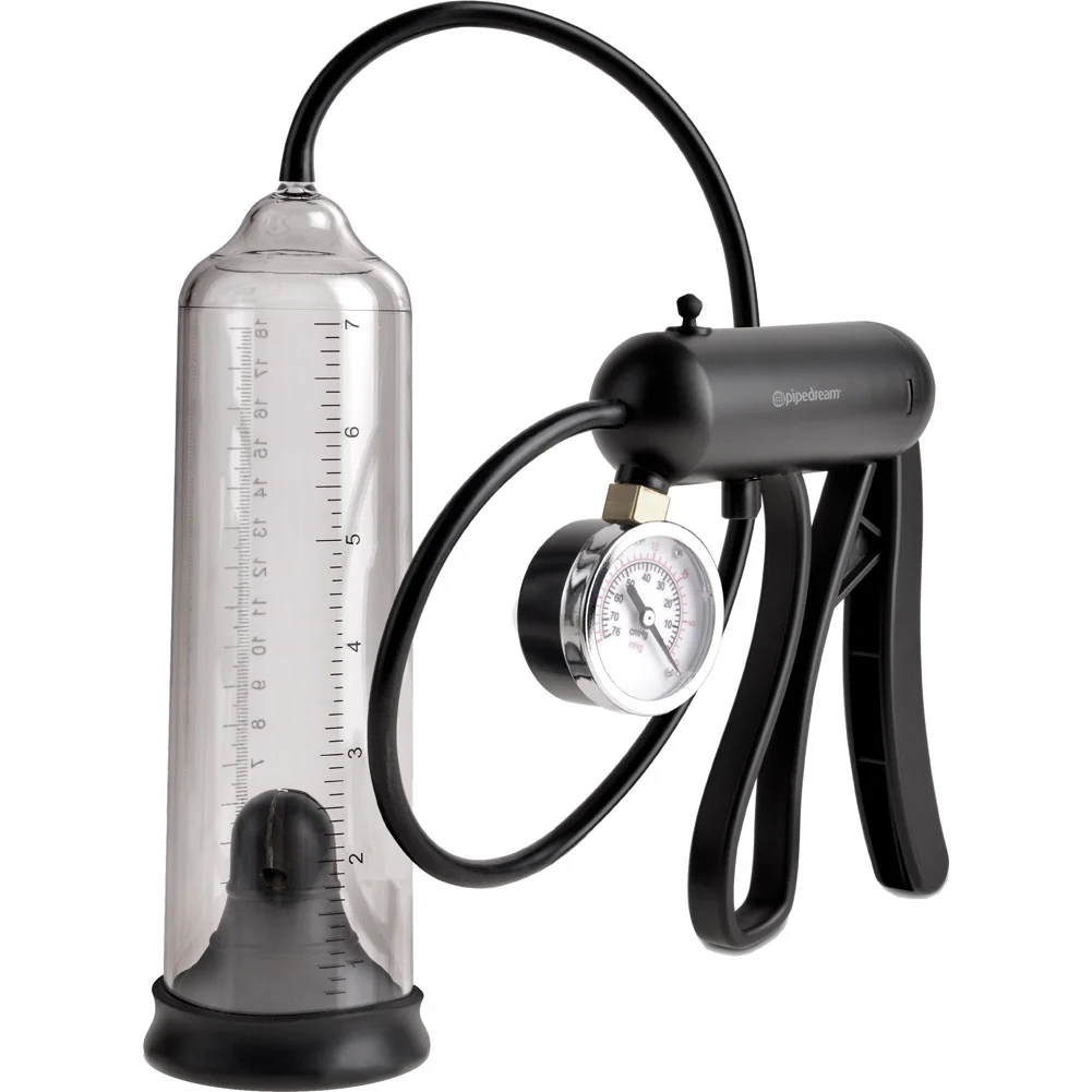 Pump Worx Pro-Gauge Power Pump, 8" by 2", Clear