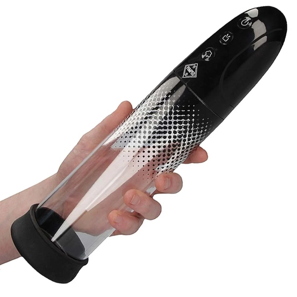 Pumped Automatic Rechargeable Pump, 11.4" by 2.35", Black