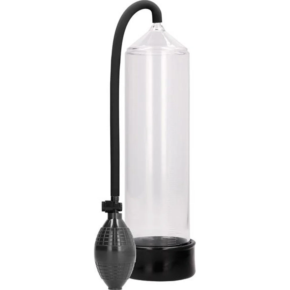 Pumped Classic Penis Pump, 9" by 2.35", Clear