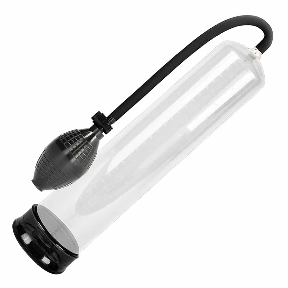Pumped Classic XL Extender Pump, 12" by 2.8", Clear