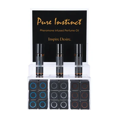 Pure Instinct Pheromone Infused Perfume Oil - 0.34oz