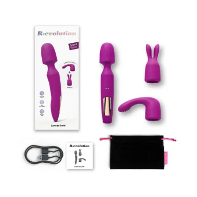 R-evolution 3-In-1 Wand Massager