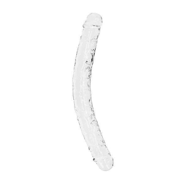 Realrock 13″ Crystal Clear Double Ended Dildo