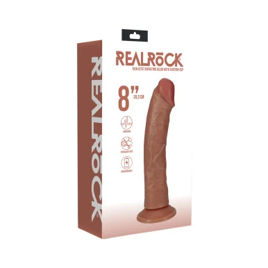 RealRock 8" Realistic Vibrating Dildo