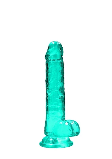 RealRock Crystal Clear Realistic 7 Inch Dildo by Shots