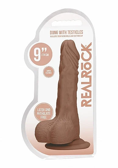 REALROCK REALISTIC 9 INCH WITH BALLS
