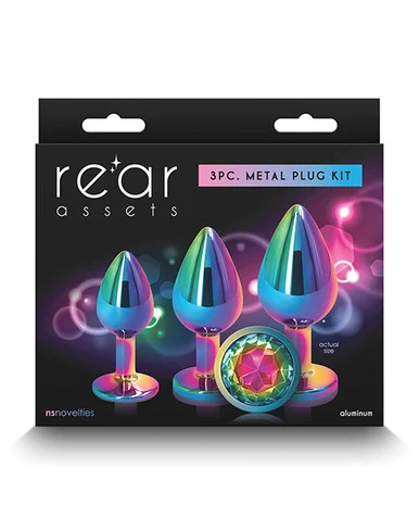 Rear Assets 3pc Metal Plug Kit