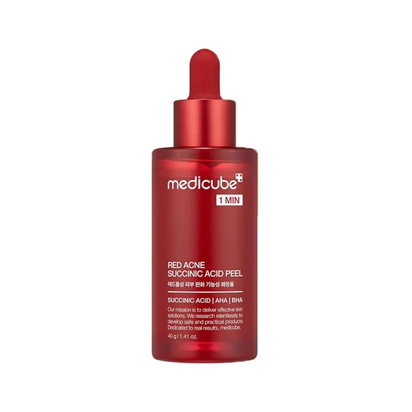Red Acne Succinic Acid Peel
