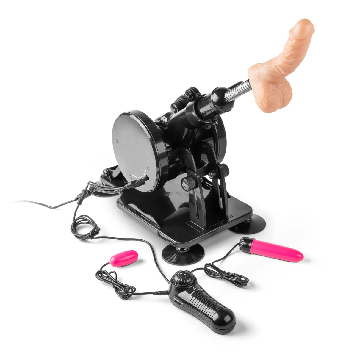 Remote-Controlled Dildo Sex Machine