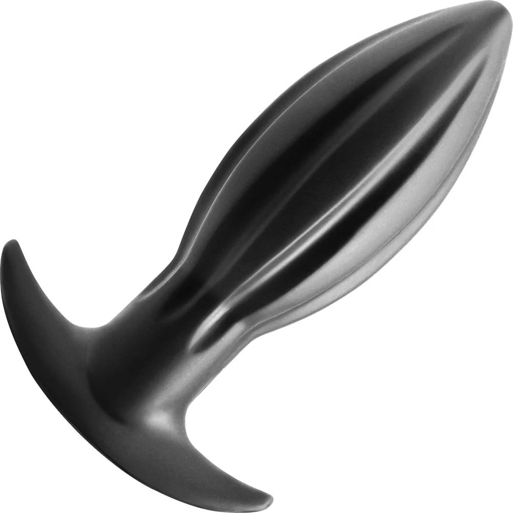 Renegade Bomba Large Anal Plug, 7.36", Black
