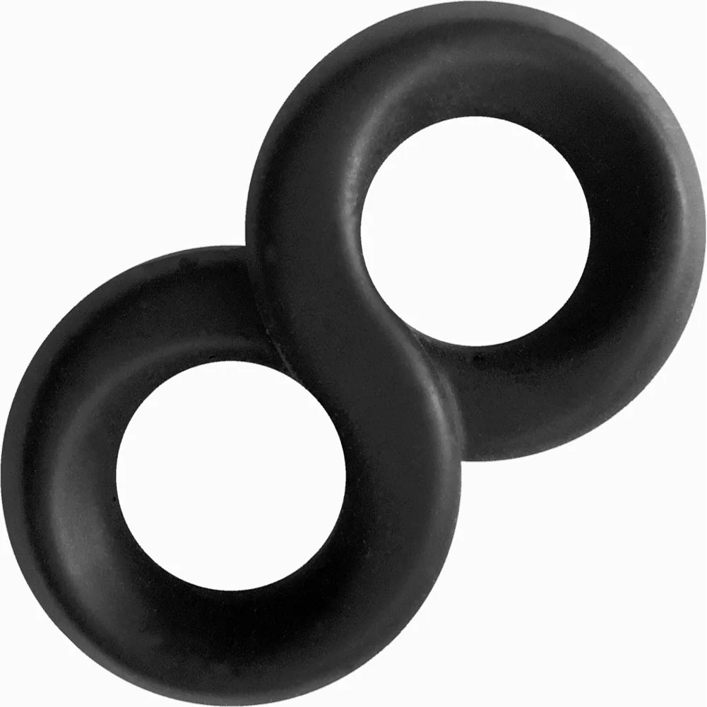 Renegade Infinity Stretchable Penis Ring, Black