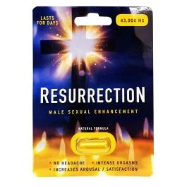 Resurrection 43000mg Male Sexual Performance Enhancer Gold Pill
