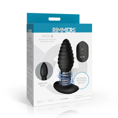 Rimmers Model-E Vibrating Rimming Plug w/ Remote Control