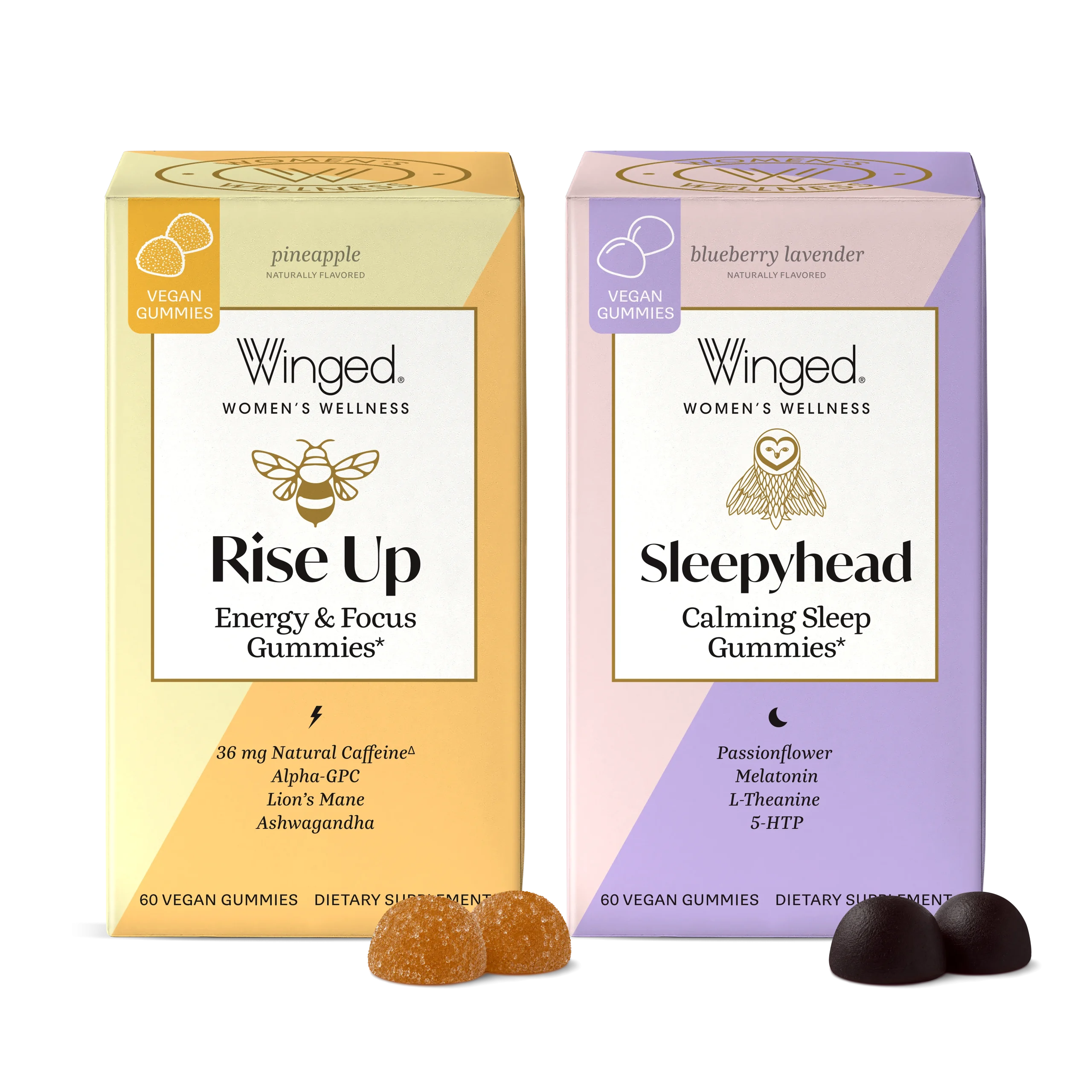Rise Up & Sleepyhead Gummies Bundle
