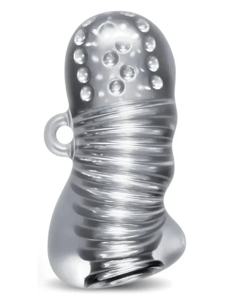 Rize Squeezy Dual End Masturbator - Clear