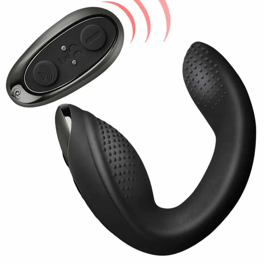 Rocks Off Rude Boy Xtreme Vibrating Prostate Massager with Remote, Black