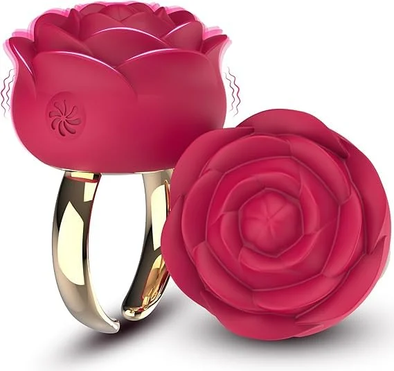 Rose Clit Vibrator – USB Rechargeable, 10 Vibration Settings
