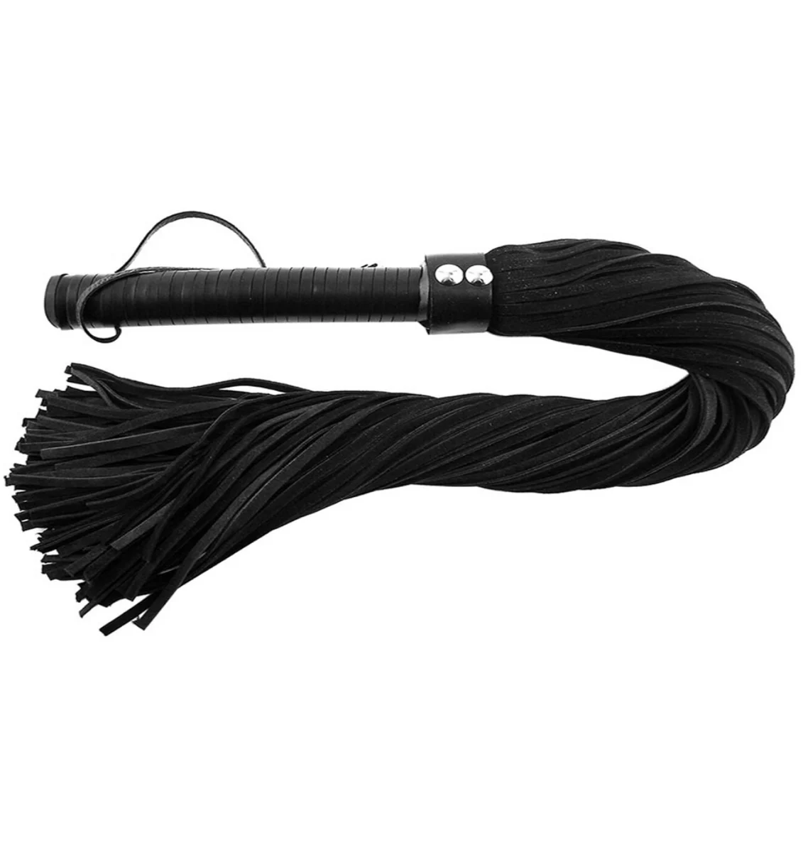 Rouge- 27" Black Suede Flogger
