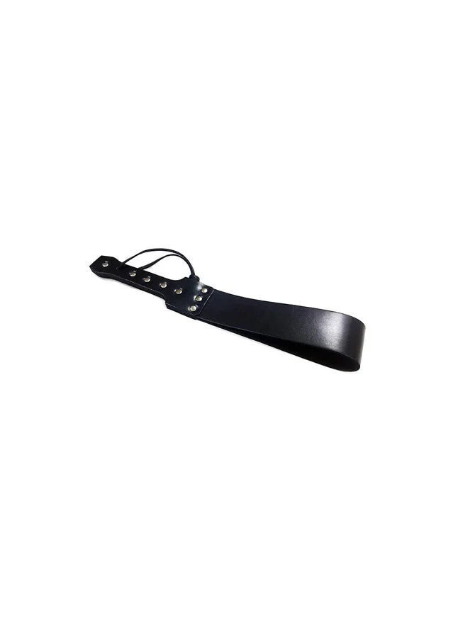 Rouge Folded Leather Paddle