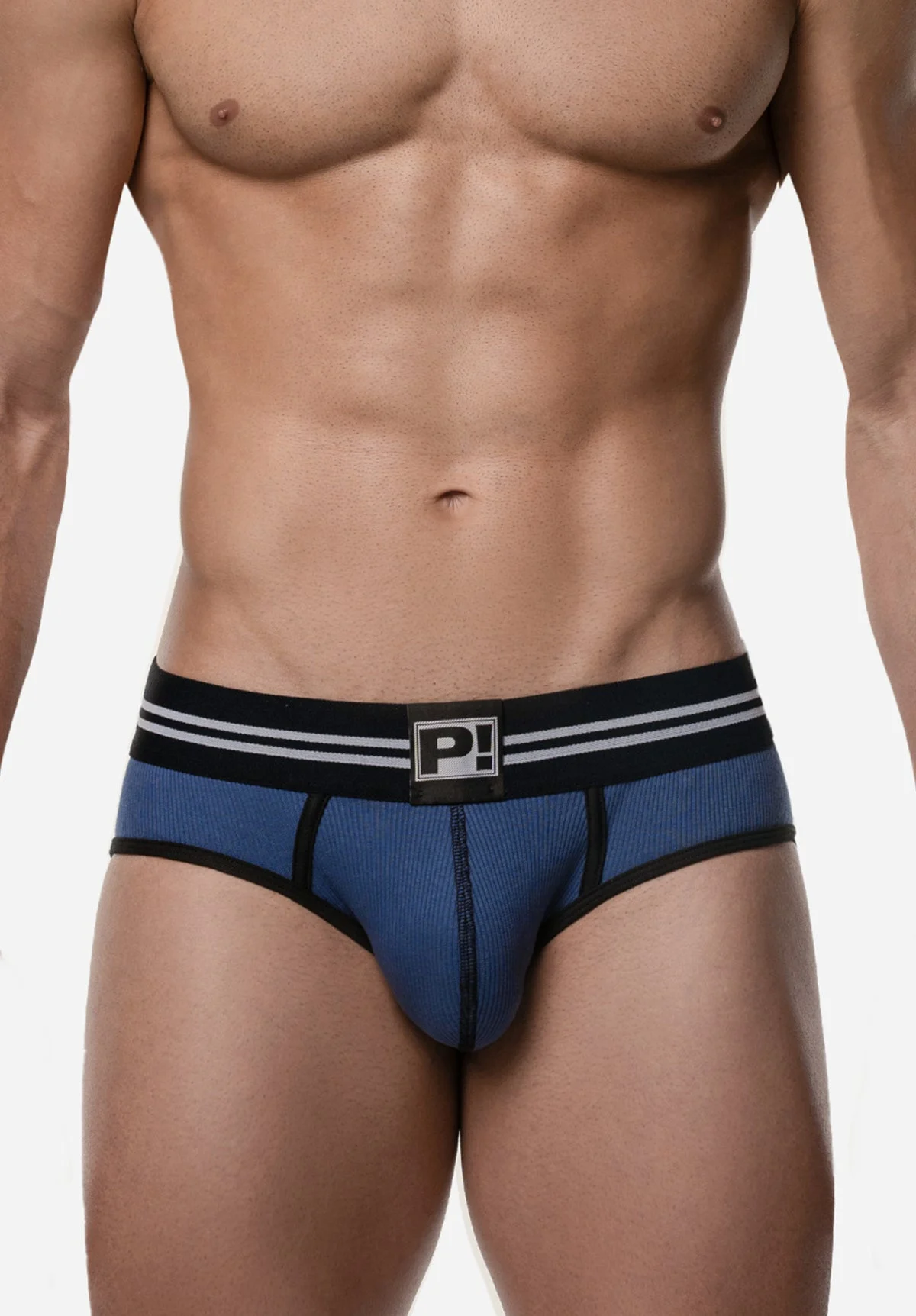 Round2 Blue Backless Brief