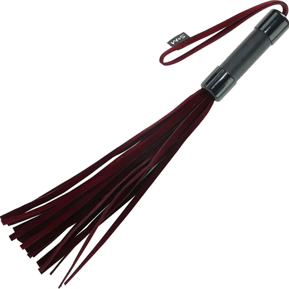 S&M Enchanted Flogger, 13", Burgundy