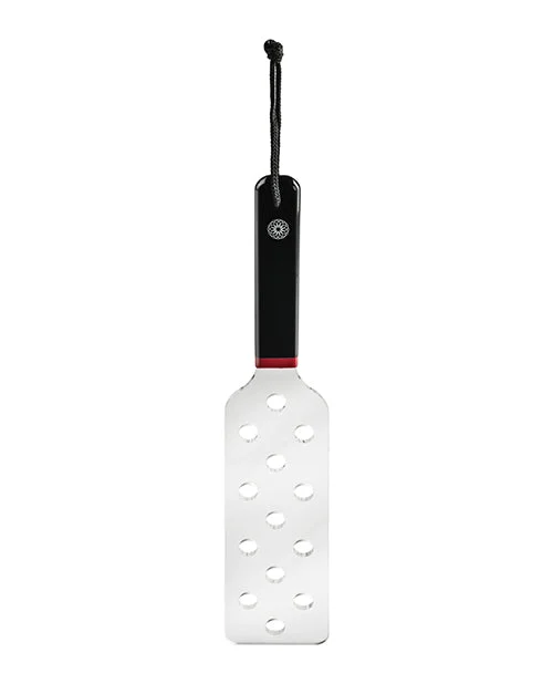 Saffron Acrylic Spanker - Clear/Black
