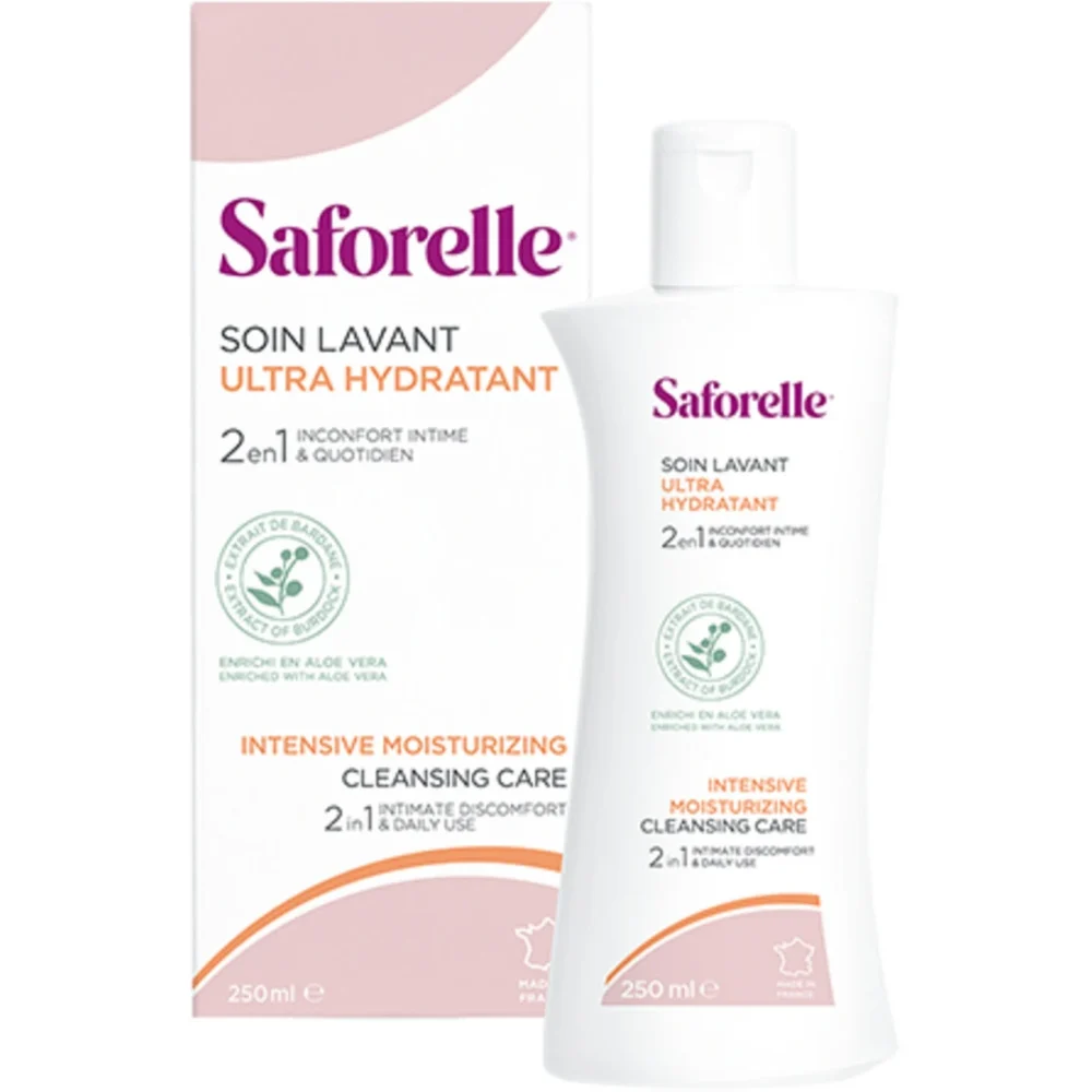 Saforelle Intensive Moisturising Cleansing Care Intimate and Corporal Hygiene