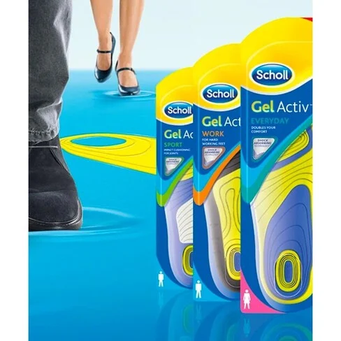 Scholl Gelactiv Insoles Everyday