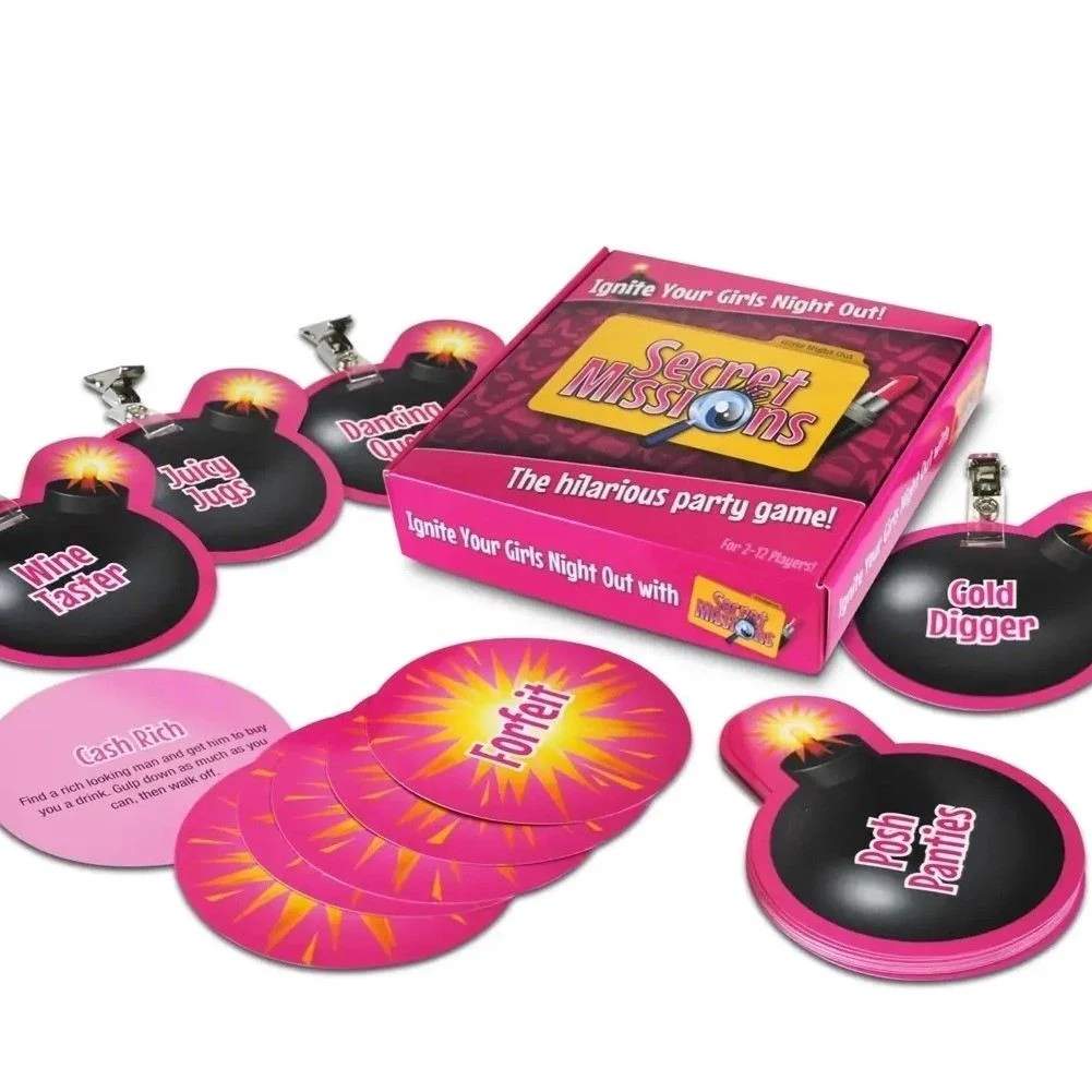 Secret Missions Girls NIght Out Game
