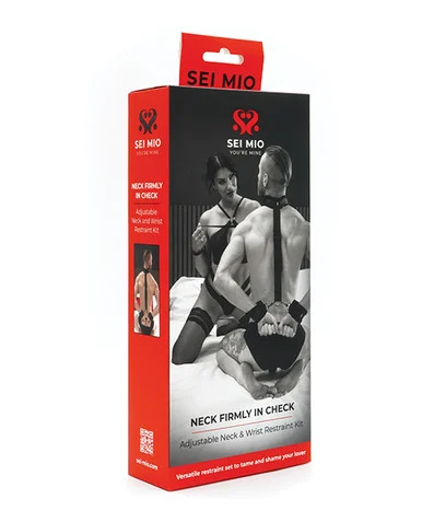 Sei Mio Adjustable Neck & Wrist Restraint Kit