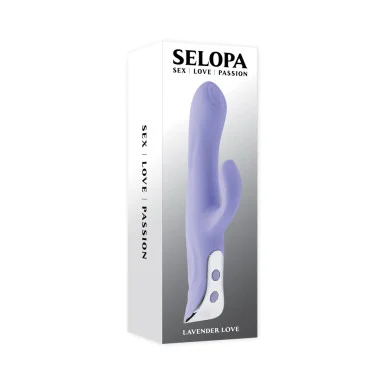 Selopa Lavender Love USB Silicone Vibrator