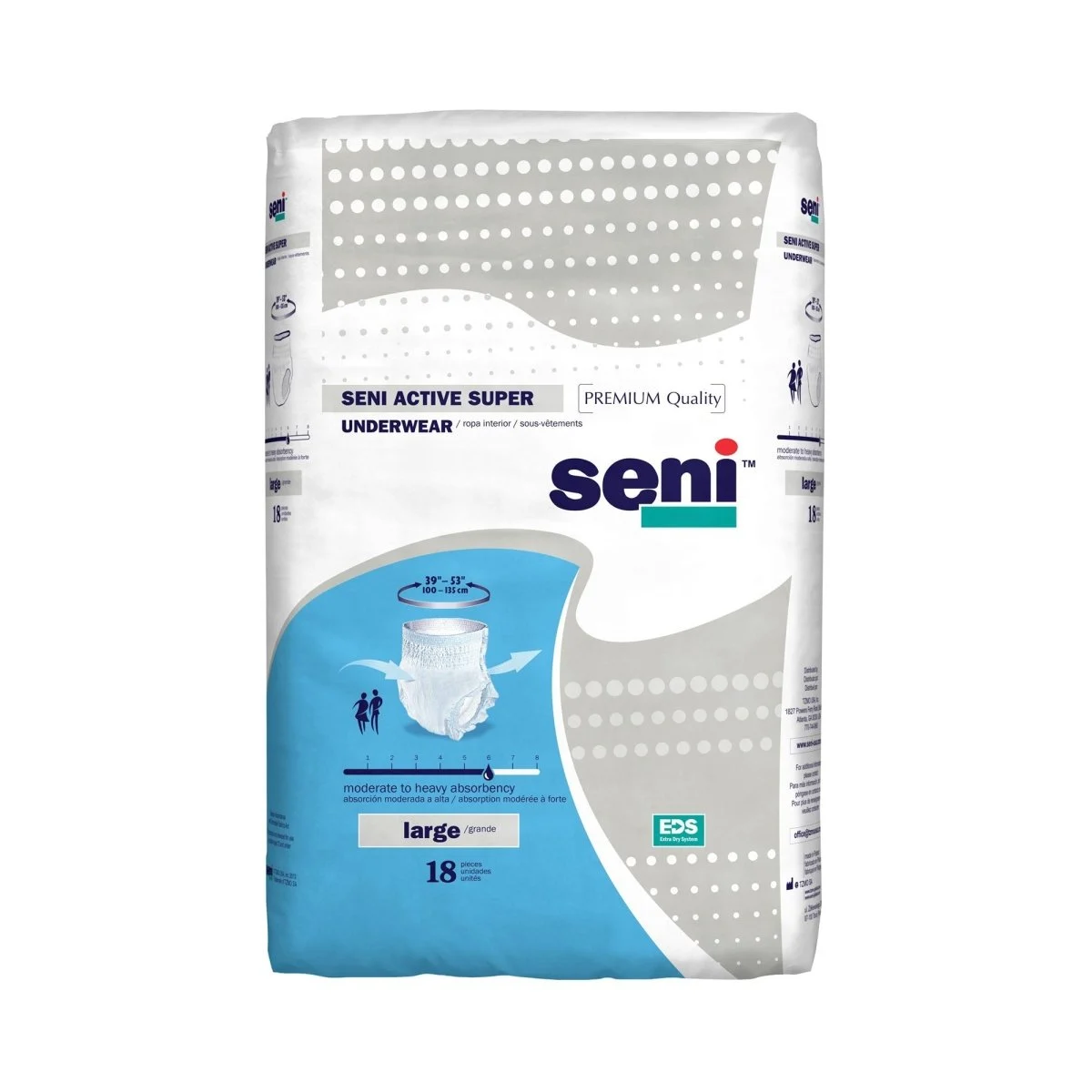 Seni Active Super Moderate To Heavy Absorbent Underwear