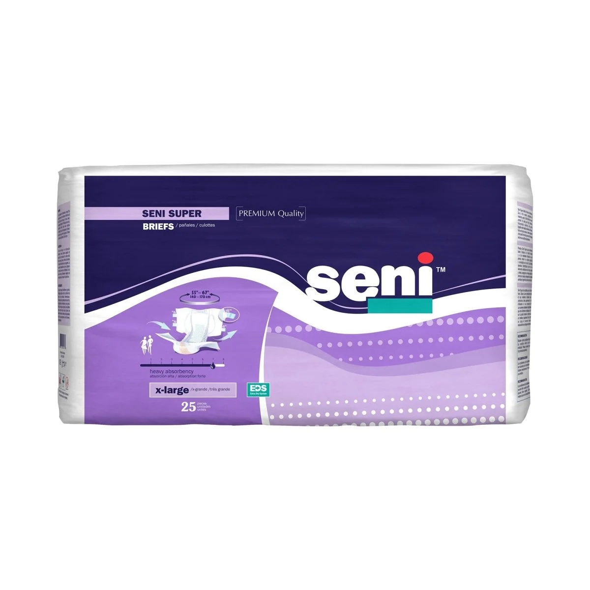 Seni Super Heavy Absorbency Incontinence Briefs