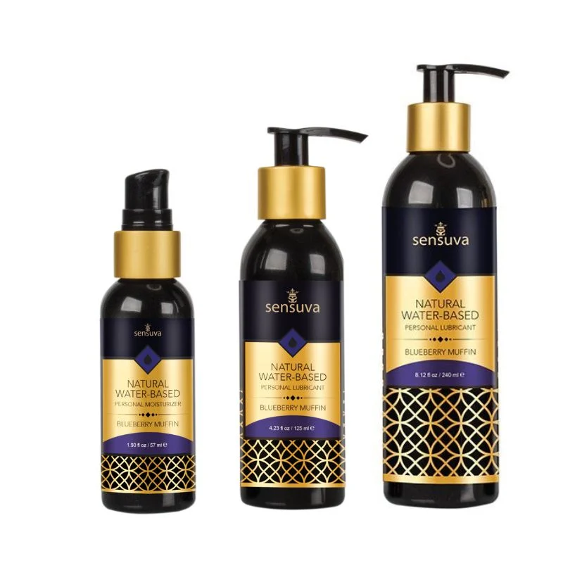 Sensuva Natural Water Based Moisturizer Blueberry Muffin
