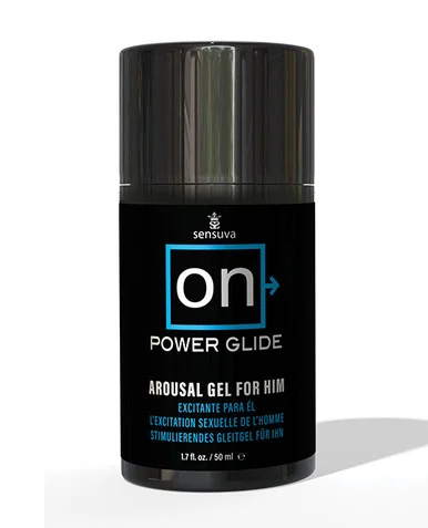 Sensuva ON Power Glide Arousal Gel For Him - 1.7oz