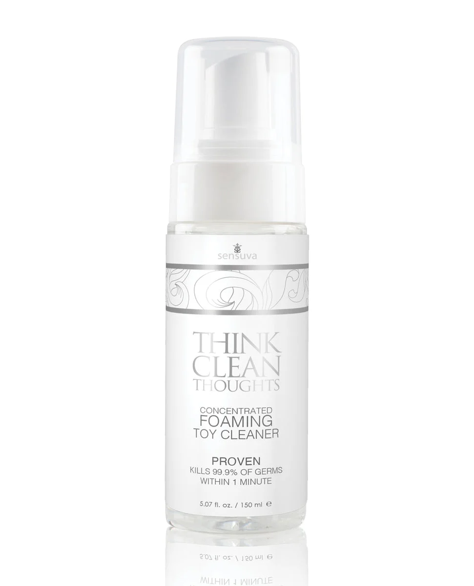 Sensuva Think Clean Thoughts Foaming Toy Cleaner 5.07 fl oz